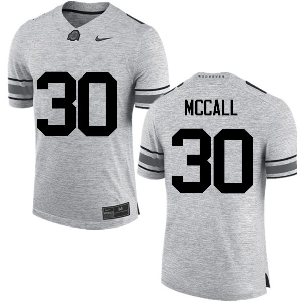 Ohio State Buckeyes #30 Demario McCall Men Alumni Jersey Gray
